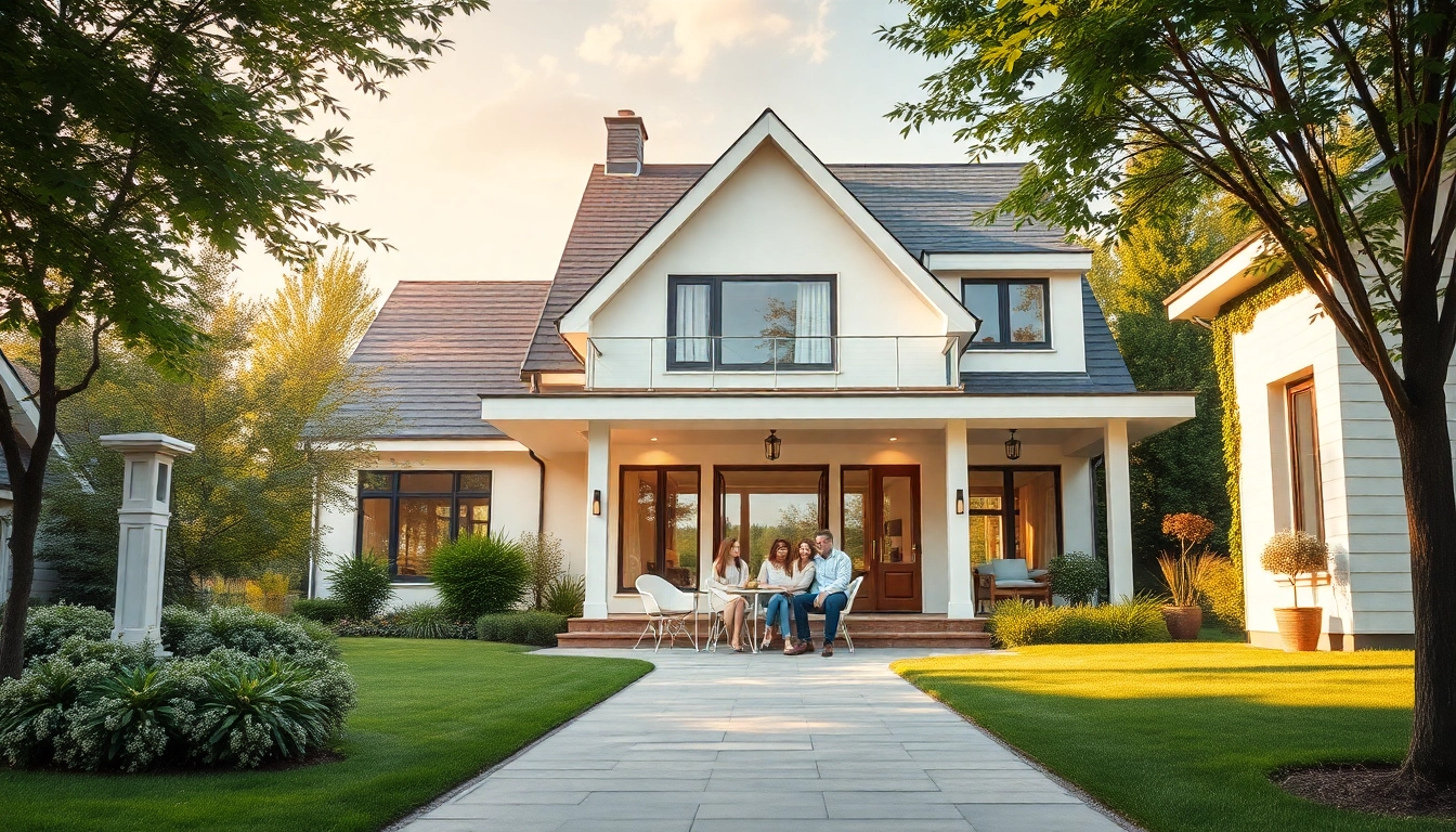 Entdecken Sie Ihr Traumhaus: Ein modernes Einfamilienhaus, ideal für den Hauskauf mit Familie.
