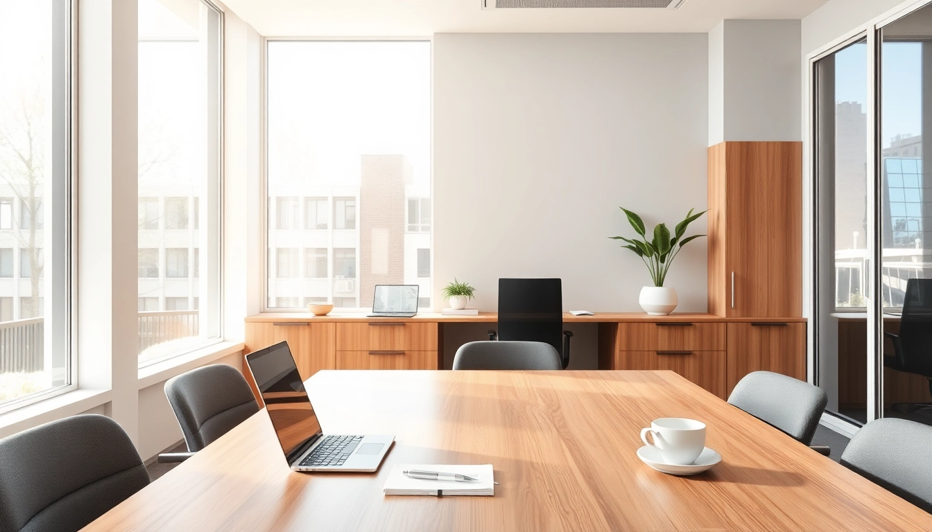 Professionelle Büroansicht für Headhunter Frankfurt mit einladender Einrichtung.