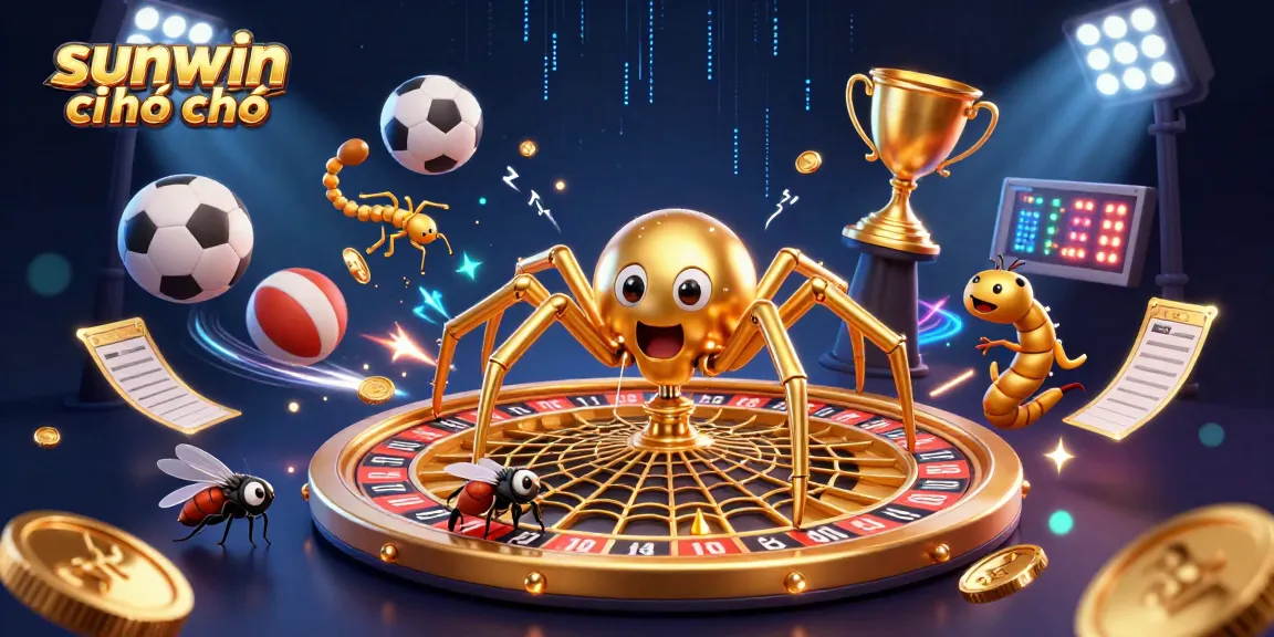 Engage in thrilling bets with sunwin chính chủ, showcasing a vibrant casino atmosphere with virtual roulette and dynamic sports elements.